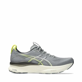 Training Shoes Wide Asics Men's GEL-KAYANO 32 Sneaker in Gravel/Citron