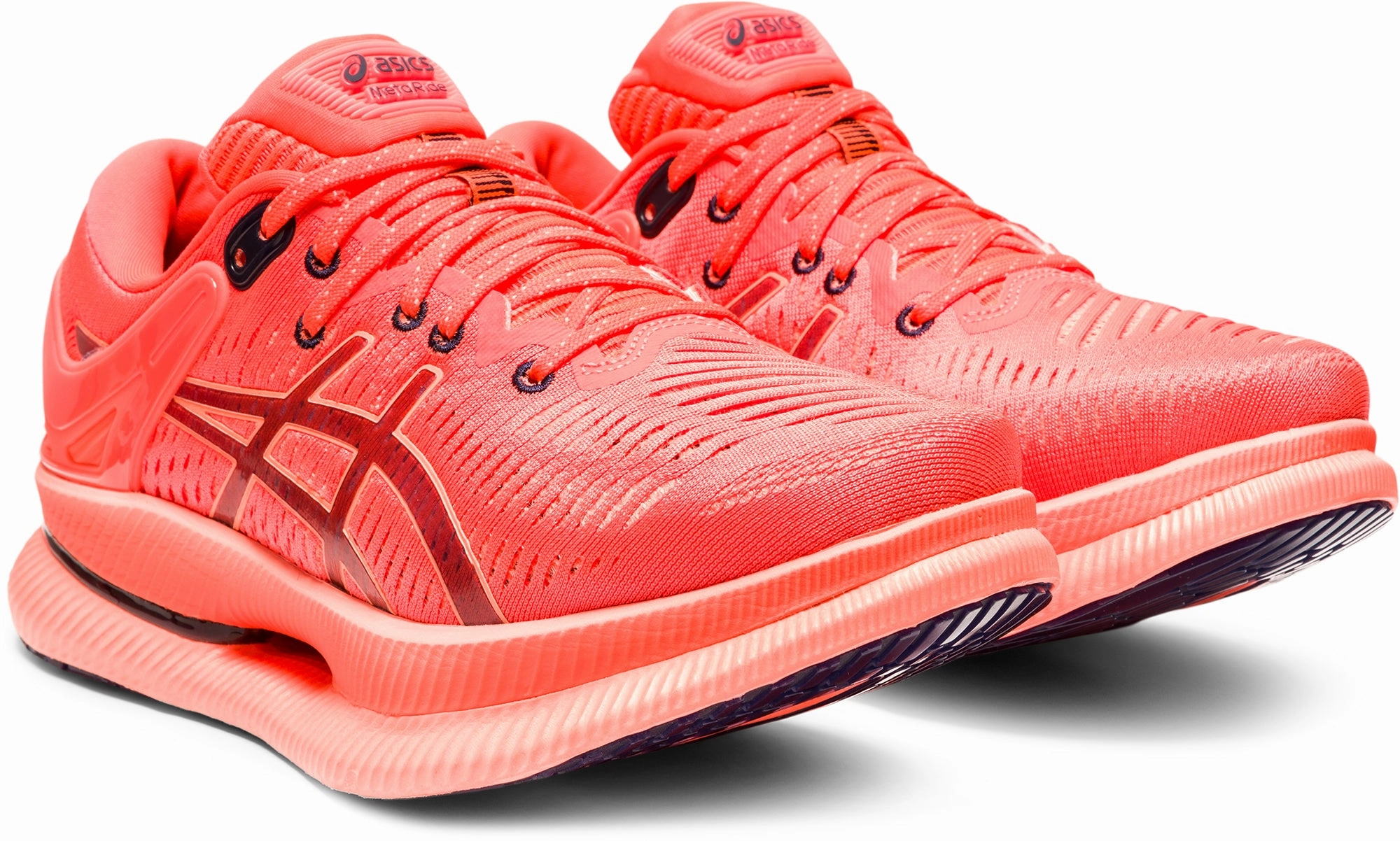 Asics Shoe Size Compared To Adidas Asics MetaRide Womens Running Shoes - Red