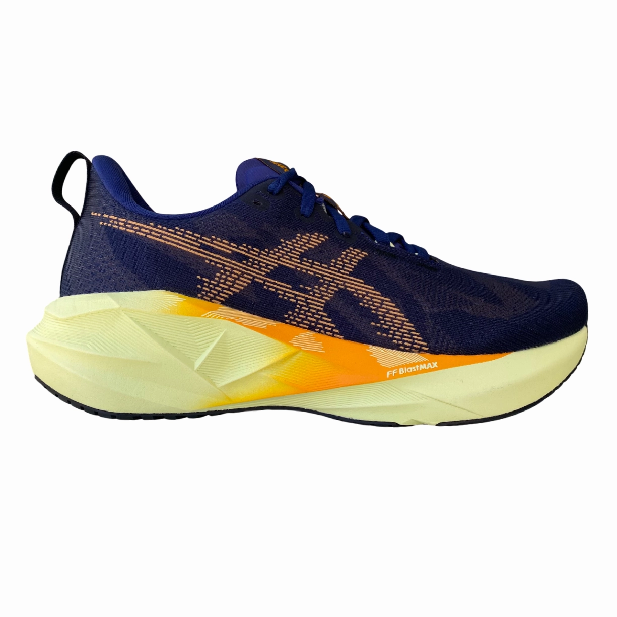 Asics scarpa da corsa da uomo Novablast 5 1011B974-402 blu-ambra Asics Novablast 5 Running Shoe