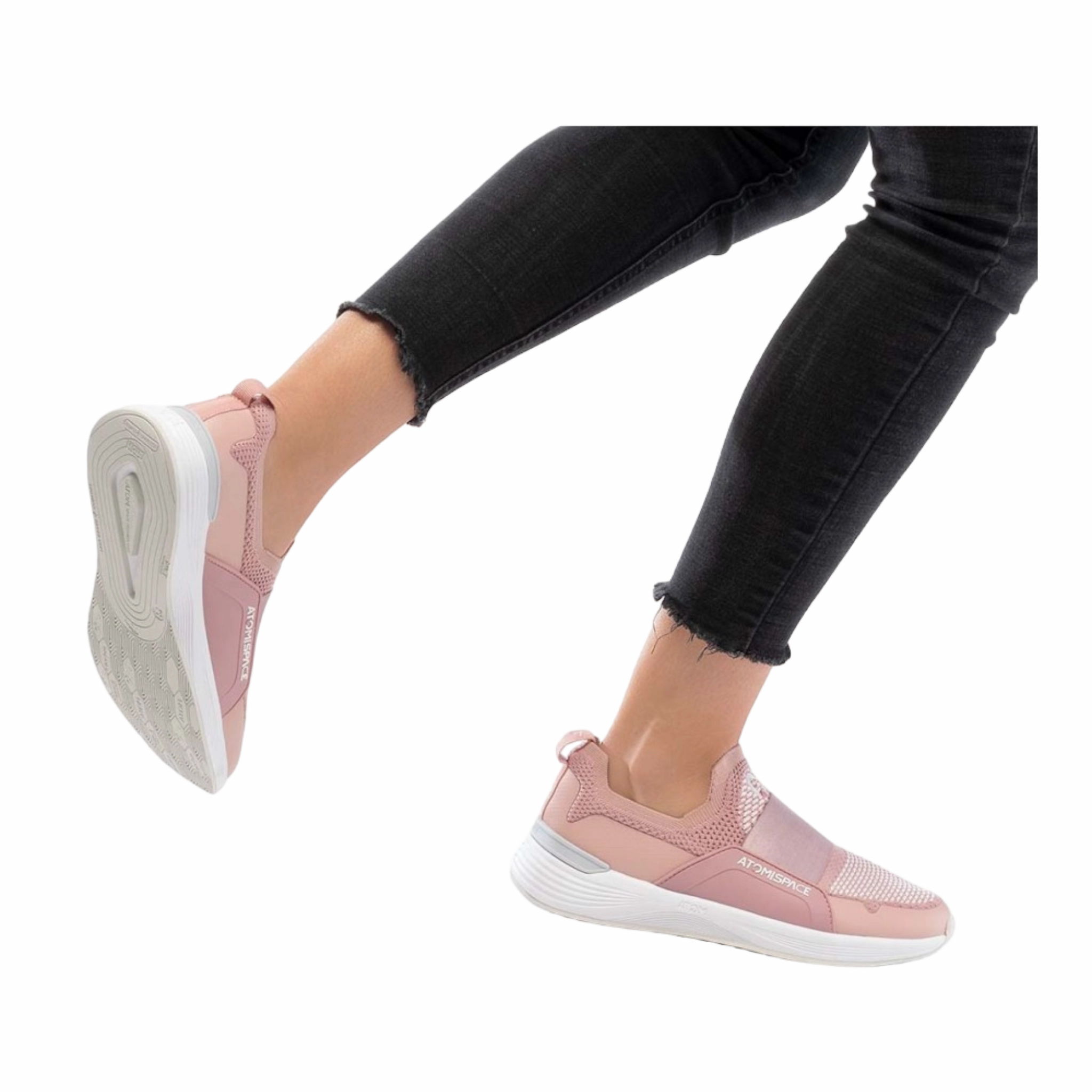 Suede Slip On Boots Atom AT109