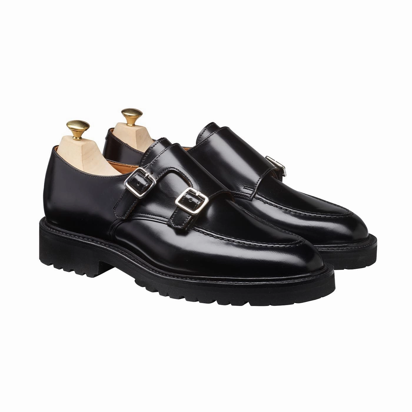 Ava in Black Cavalry Calf Hogan Brogues