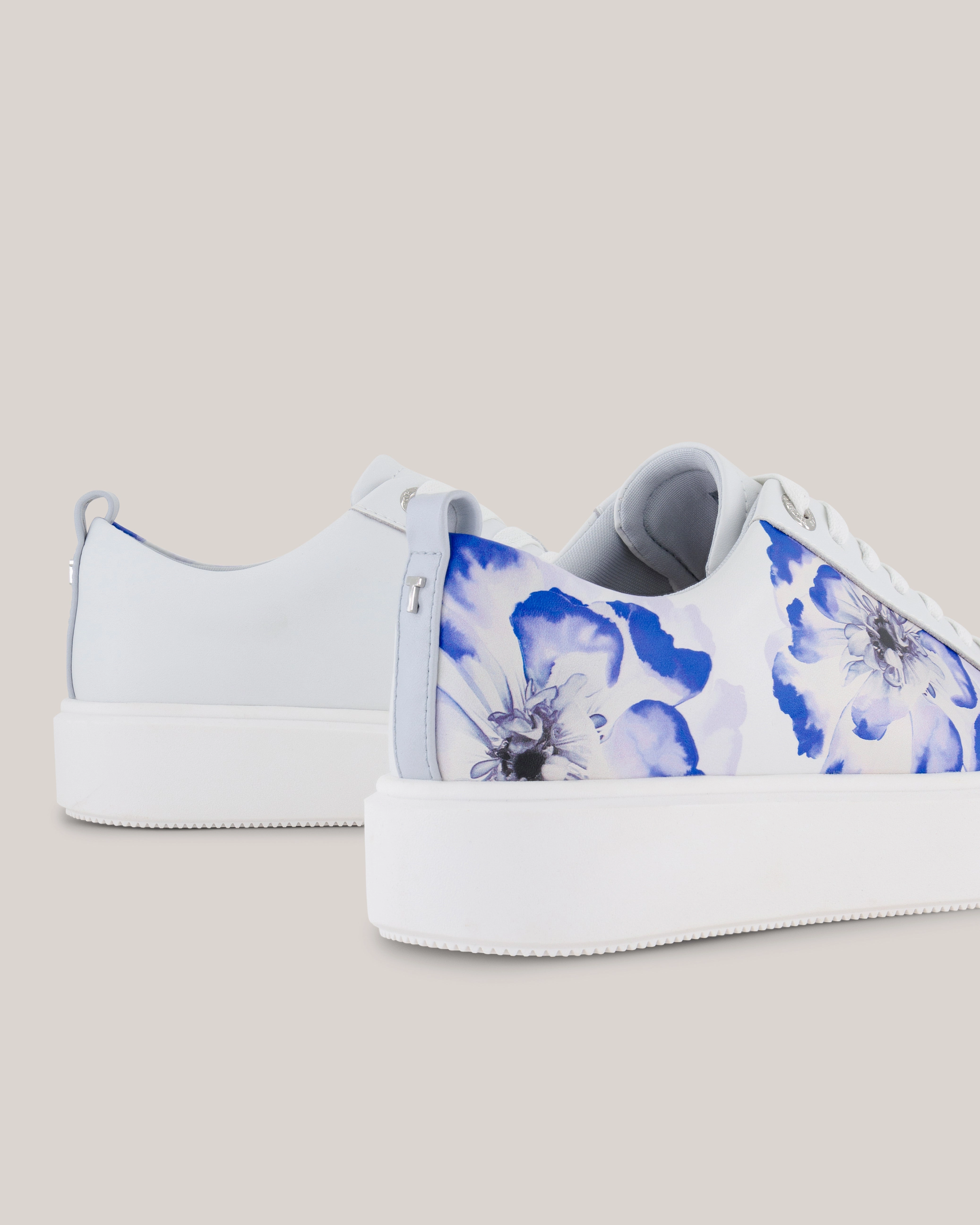 Averiiy Platform Leather Trainer Blue New Orthaheel Leather Mary Jane Flat Shoes