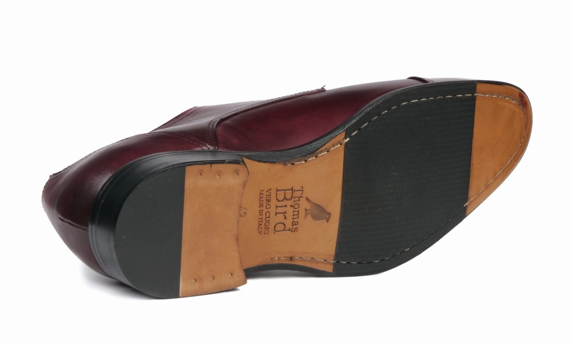 Bourne Monk Strap Oxblood Brogan Shoes Civil War