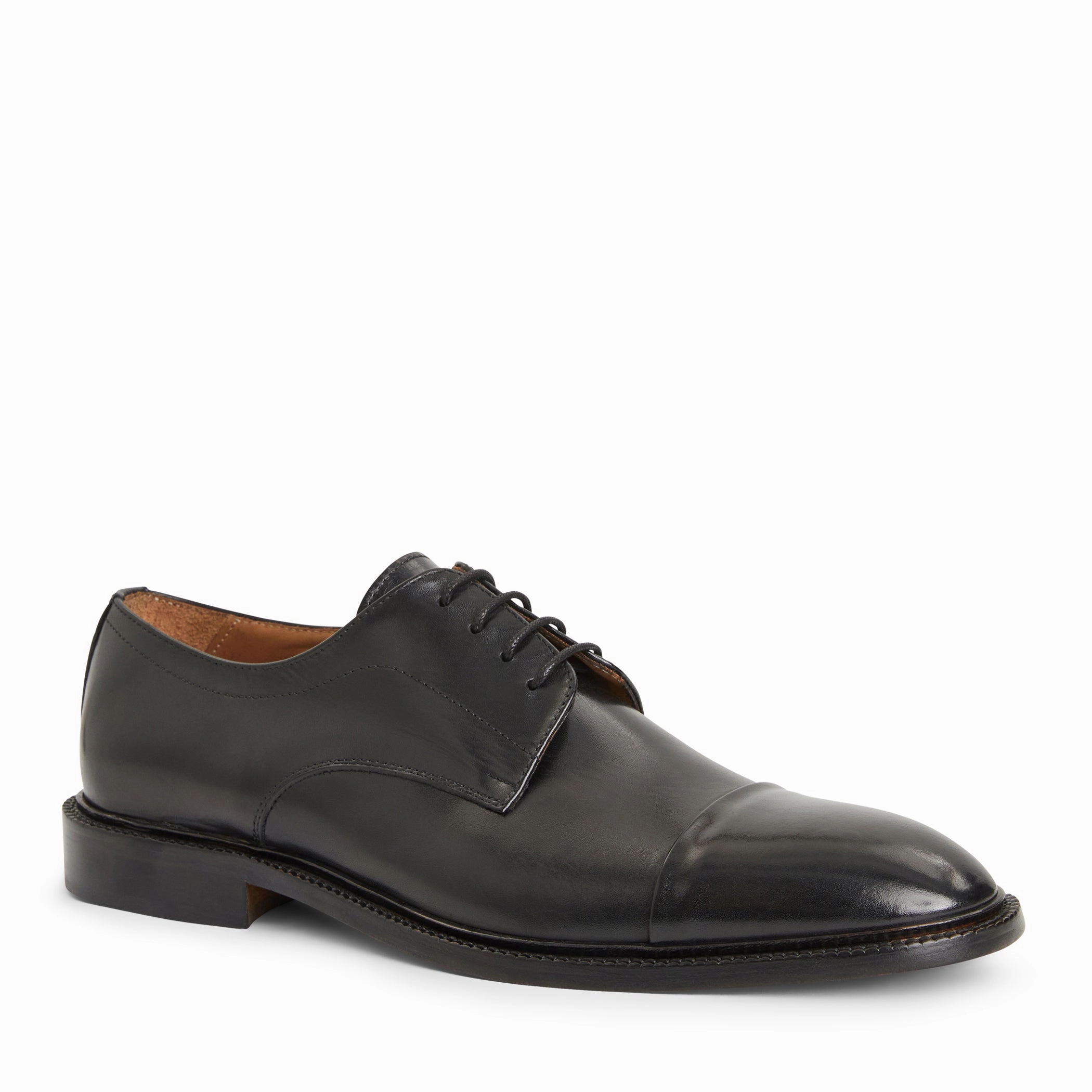 Aydin Cap toe Derby Vegan 1461 Gloss Lace Up Shoes