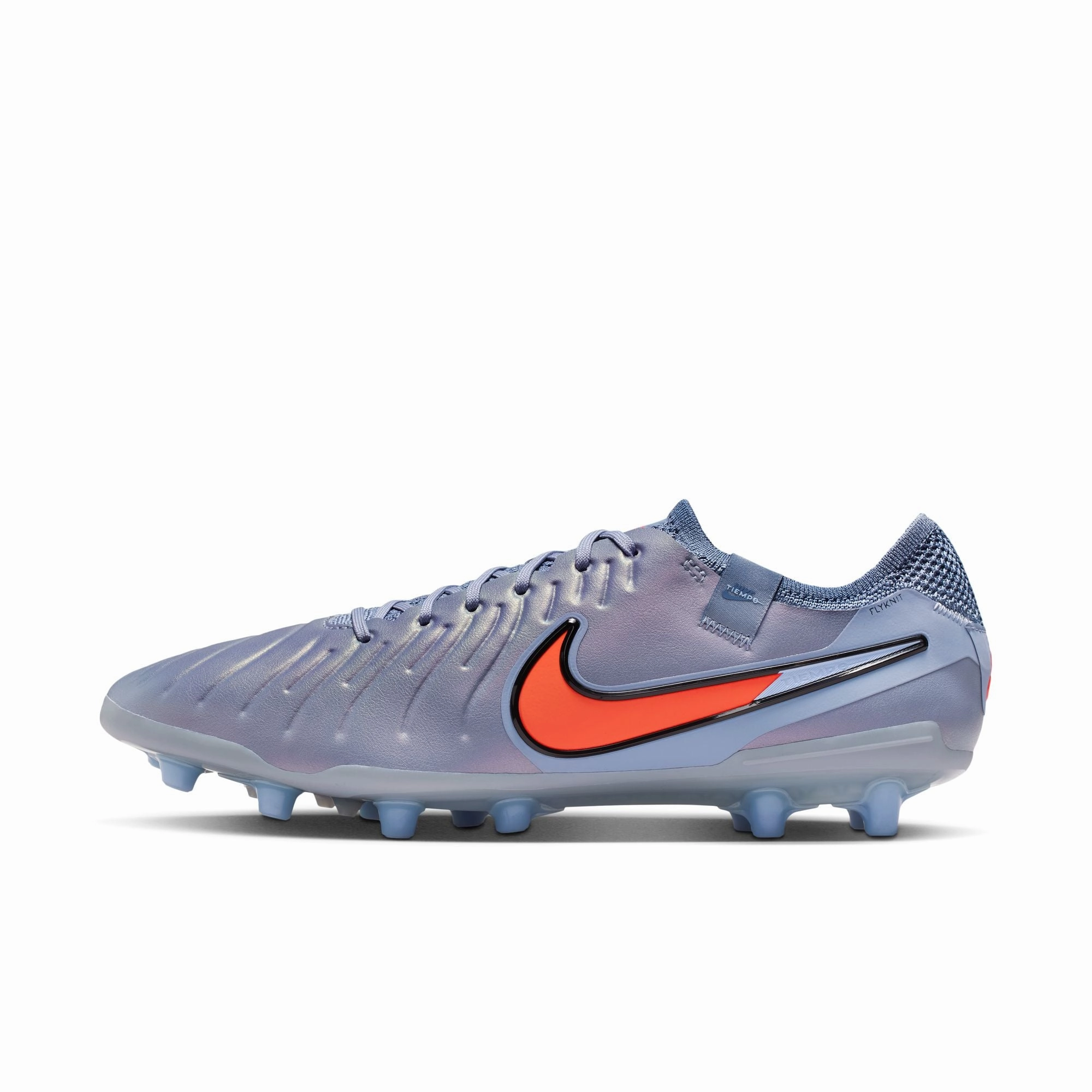 Cleats For Defenders Soccer Nike Tiempo Legend 10 Elite AG-PRO Soccer Cleats -Blue Eclipse/Black