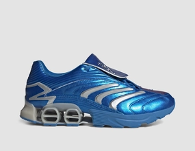 adidas Originals Predator Megaride Shock Blue / Silver Metallic - Better Scarlet Soccer Cleats Customize