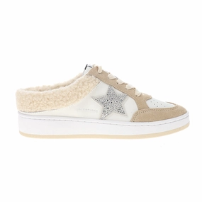 Baller Perforated Rhinestone Slip On Sneakers Slip On With Arch Support