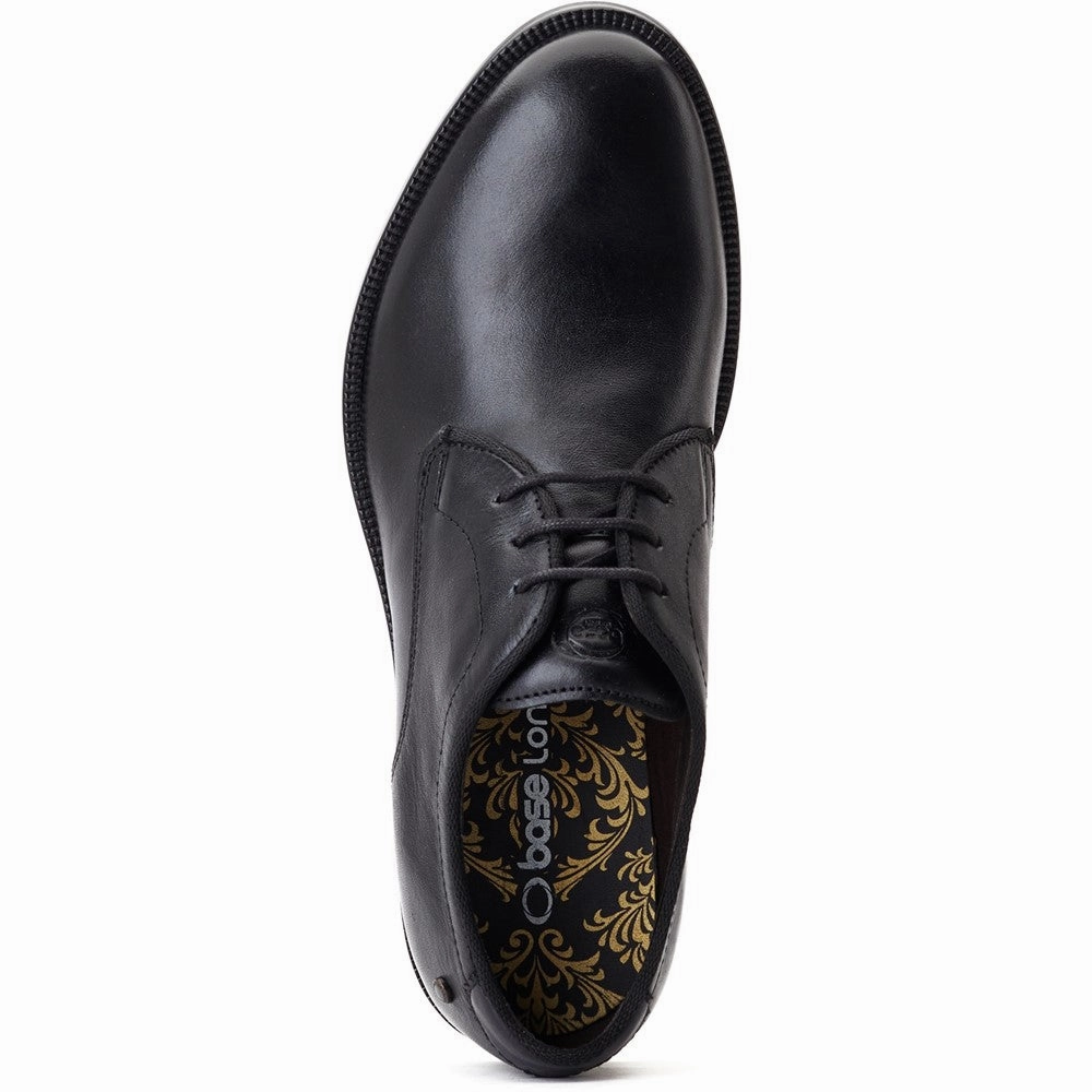 Plain-toe Derby Dress Shoe Base London Bertie Derby Shoe