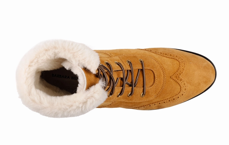 Sharp Brogue Boots Bb Fluff