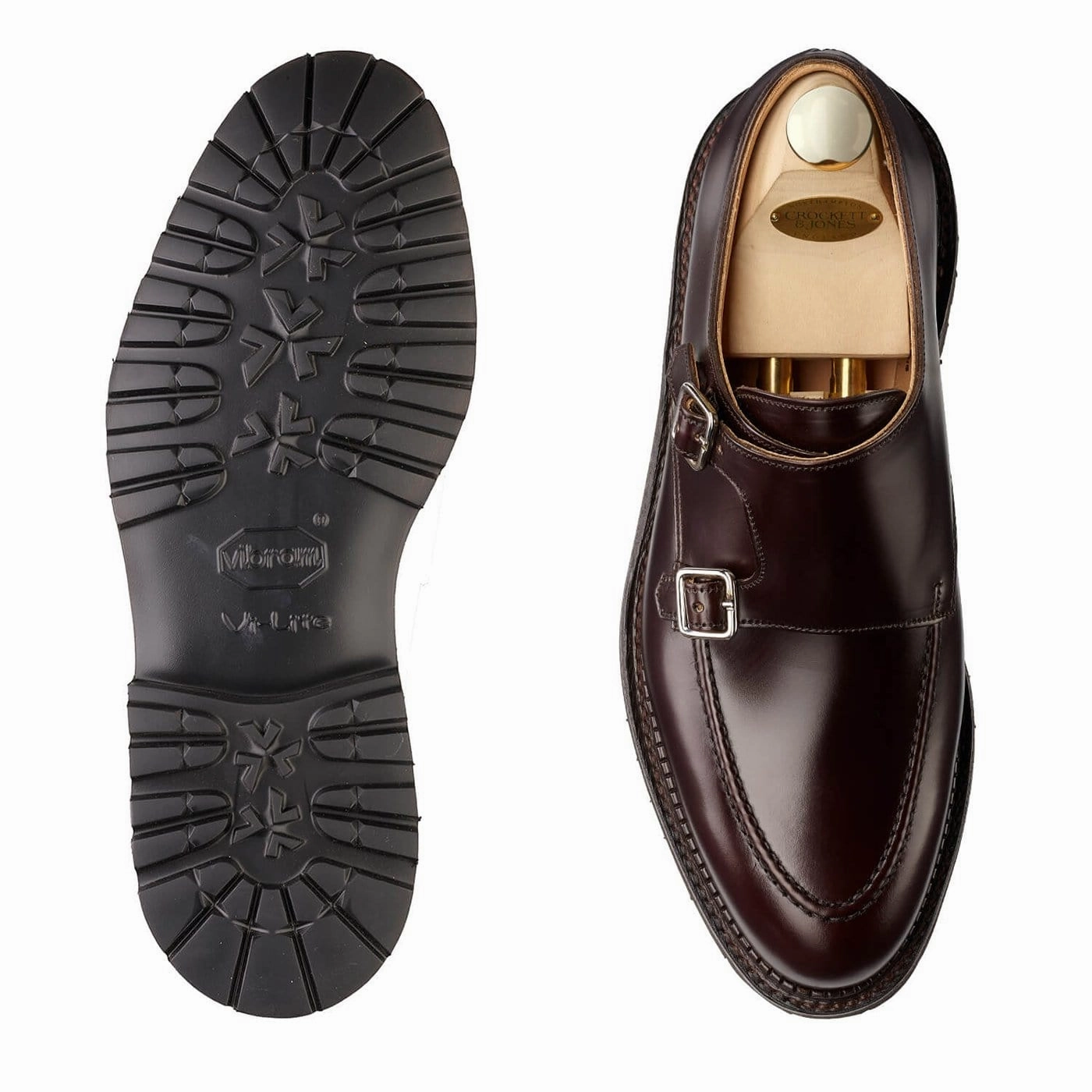 Heavy Brogue Shoes Whitby Dark Brown Cavalry Calf