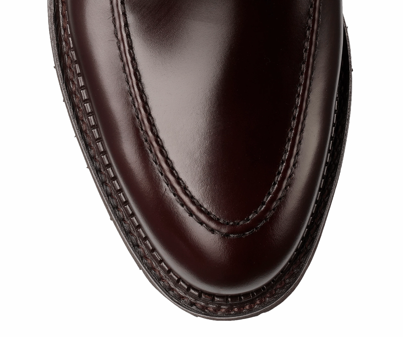 Whitby Dark Brown Cavalry Calf Oxford Brogue Boots