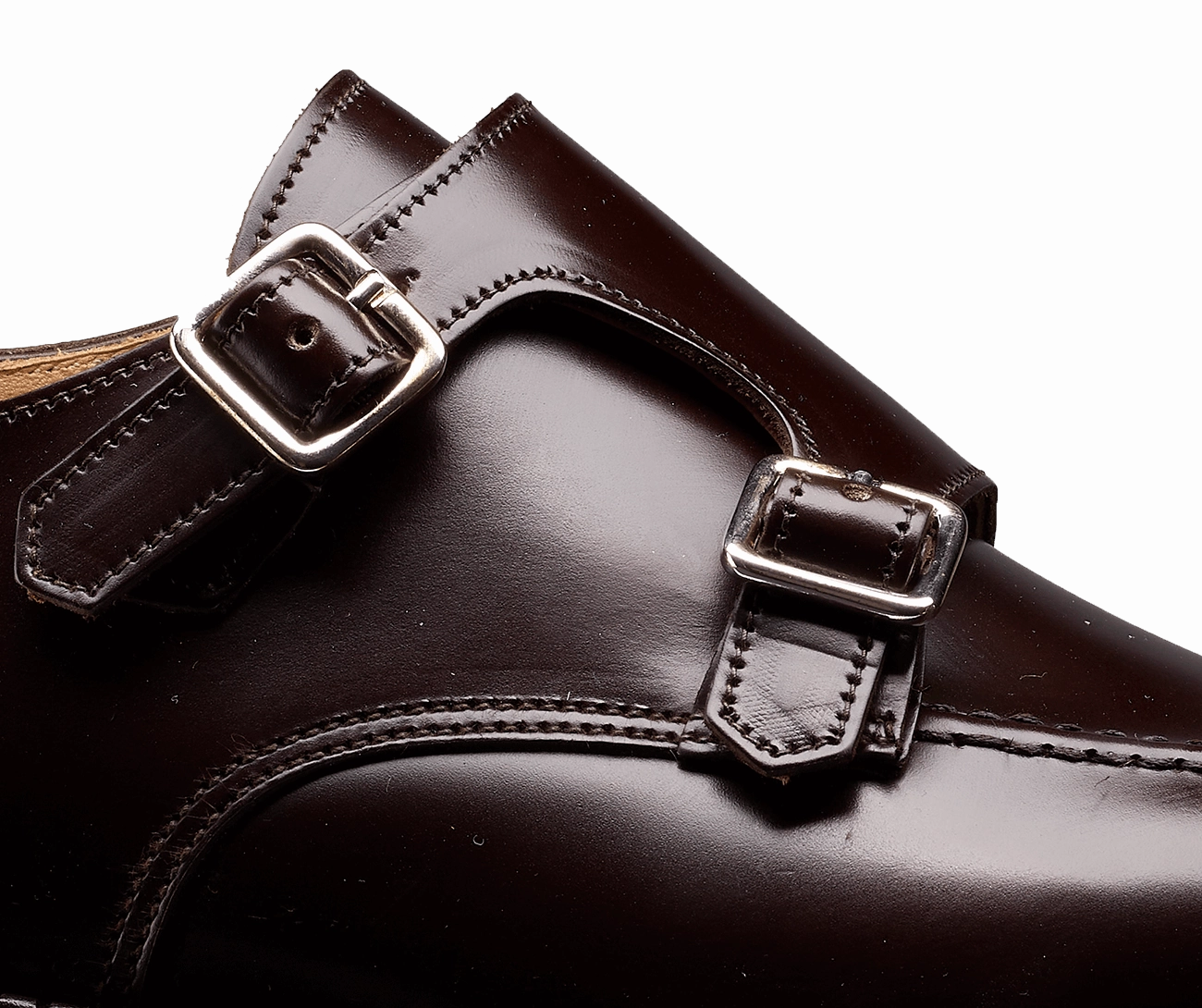Wedge Brogues NULL Whitby Dark Brown Cavalry Calf