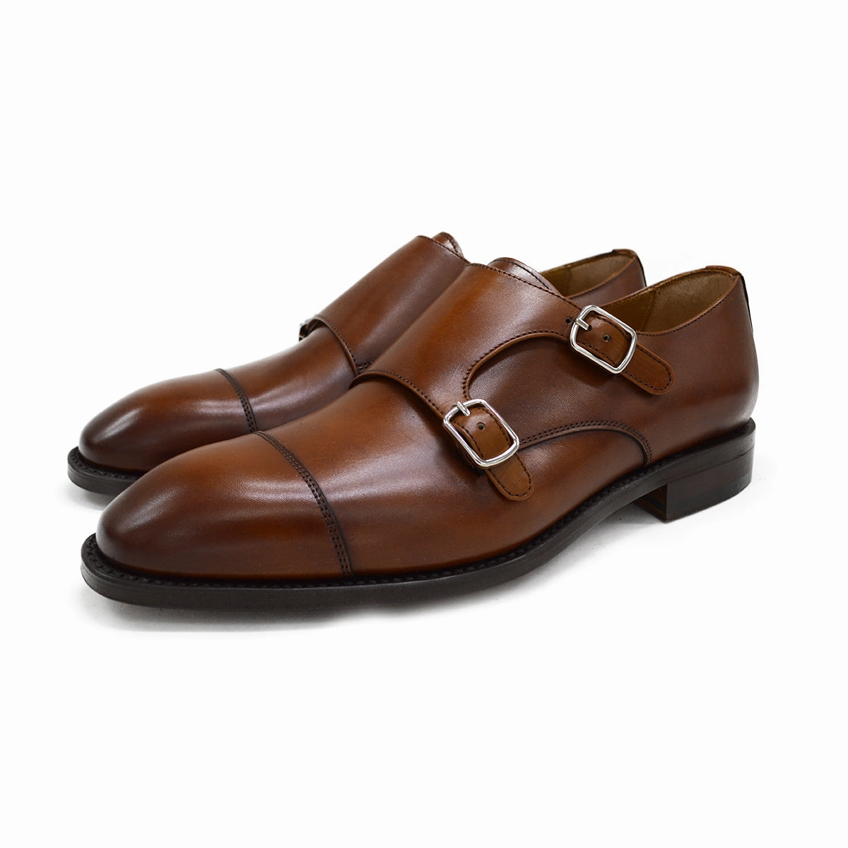Berwick 1707 Double Monk (5212) Cuero (Tan)