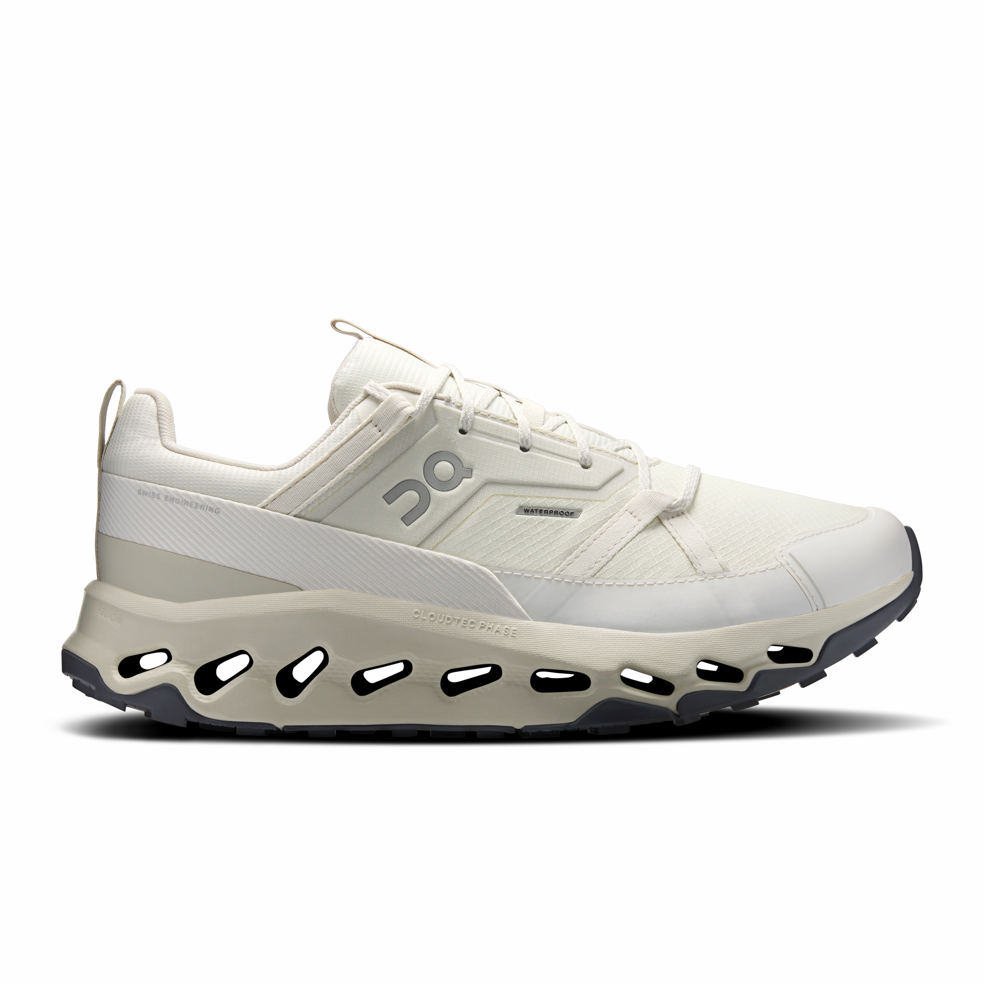 Waterproof Running Shoe On Running Cloudhorizon Running Waterproof Ghost Ivory