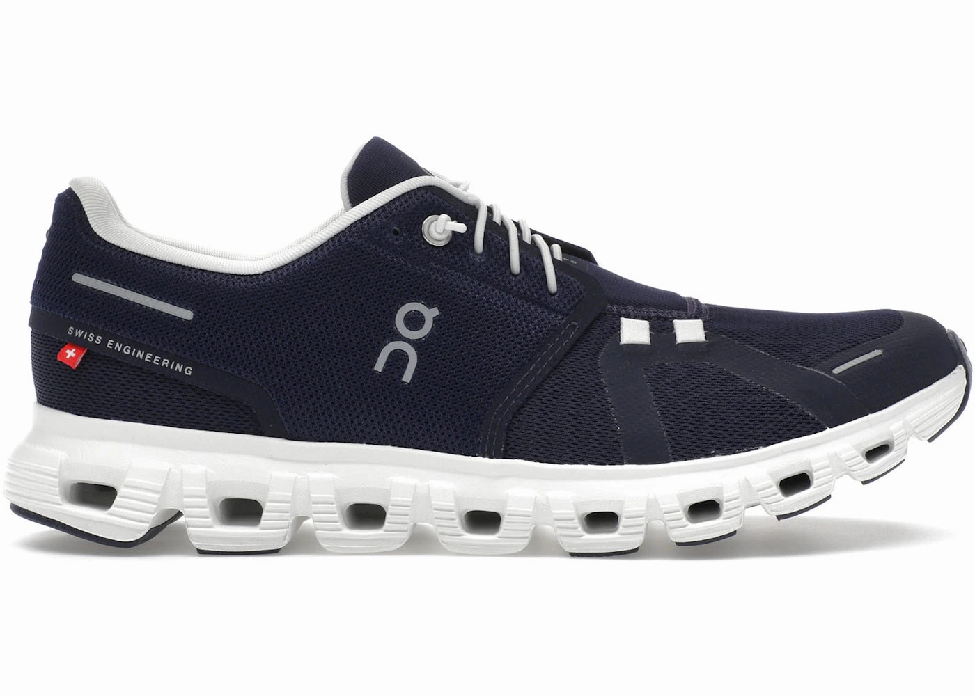 On Run Tennis Shoes On Running Cloud 6 Midnight White