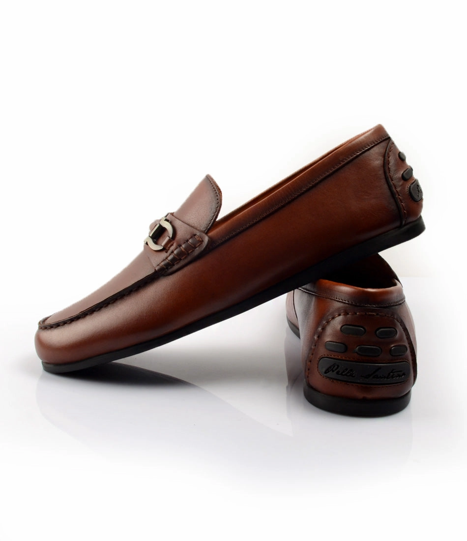 Brogues Canada Bit Driving Loafer - Cognac