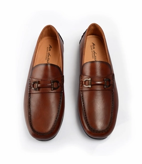 Difference Between Derby And Brogues Bit Driving Loafer - Cognac