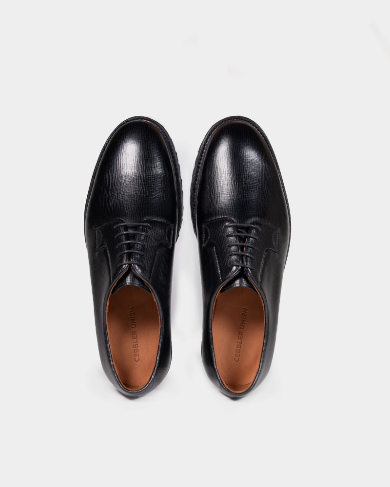Difference Between Derby And Oxford Shoes Black Alcazar Derby Shoe