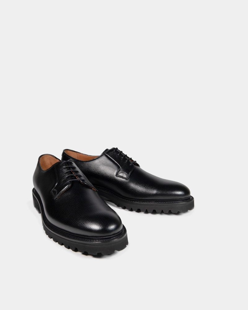Umar Derby Shoe Black Alcazar Derby Shoe