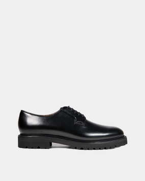 Lace Up Shoes No Tie Black Alcazar Derby Shoe
