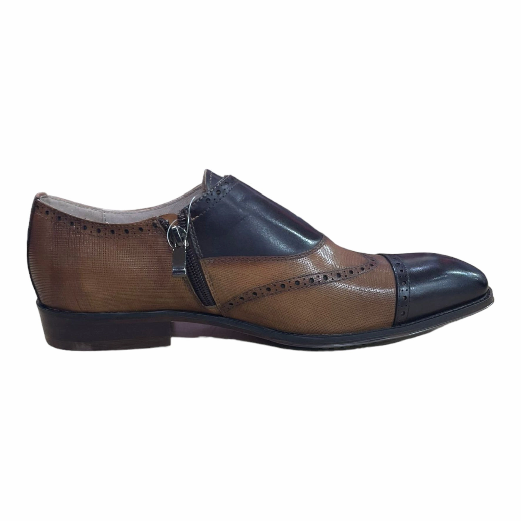 Vintage Leather Brogues GIOVANNI: Perry Dress Shoe