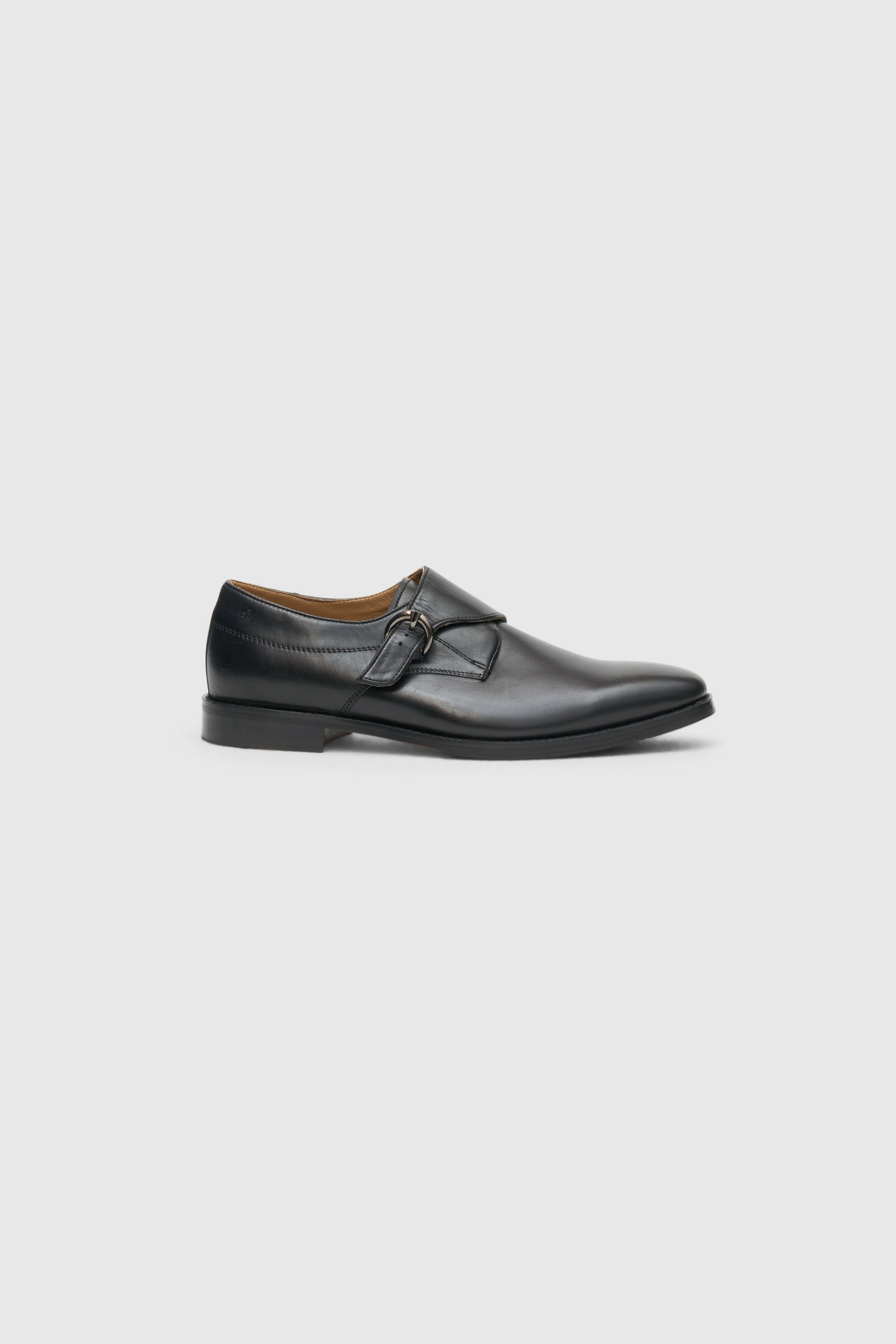 Are Brogues In Fashion Black Monk Strap Shoes