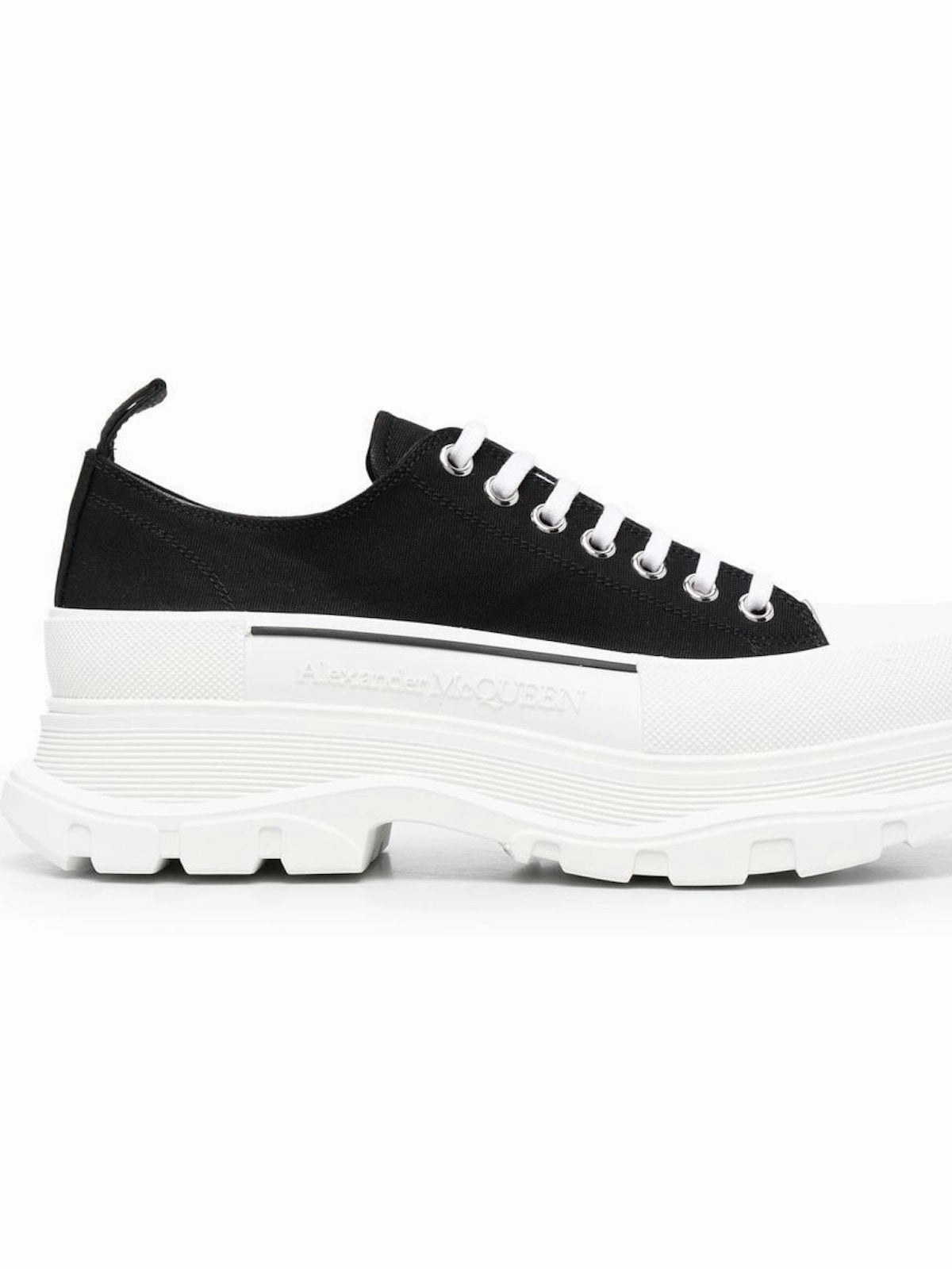 BLACK/WHITE TREAD SLICK SHOES Air Force Casual Shoes