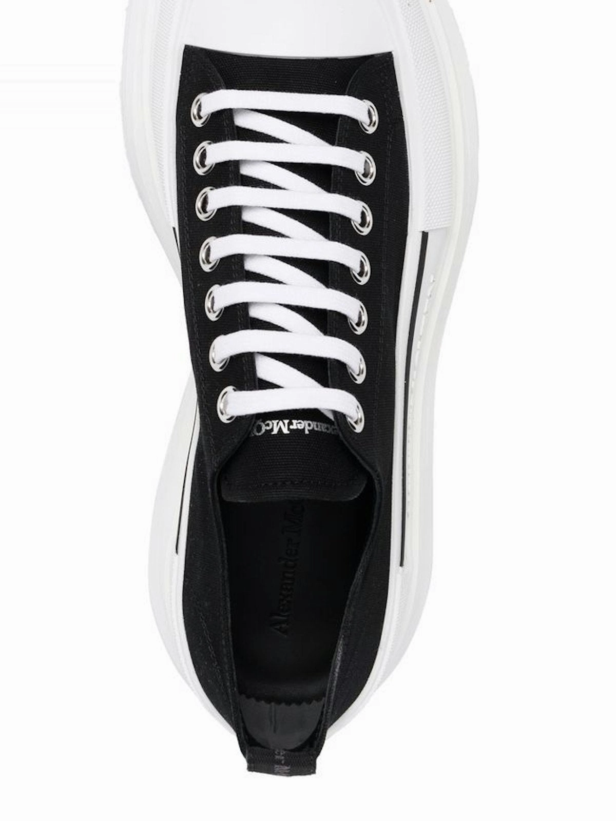 BLACK/WHITE TREAD SLICK SHOES Gel-nyc 2055 Casual Shoes