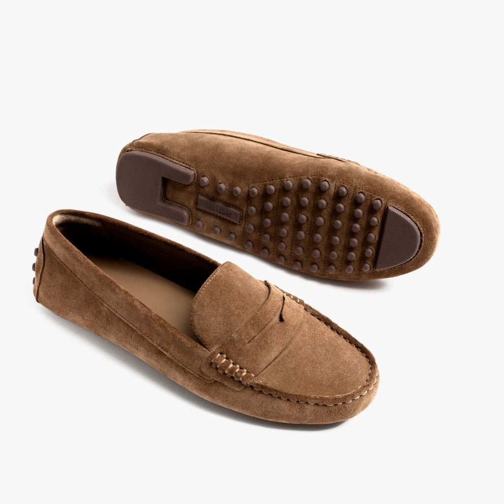 Best Loafers With Arch Support Driving Loafer | Sequoia Suede