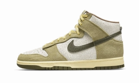 Nike Leather Running Shoes Nike Dunk High Retro Re-Raw Halloween (2021)