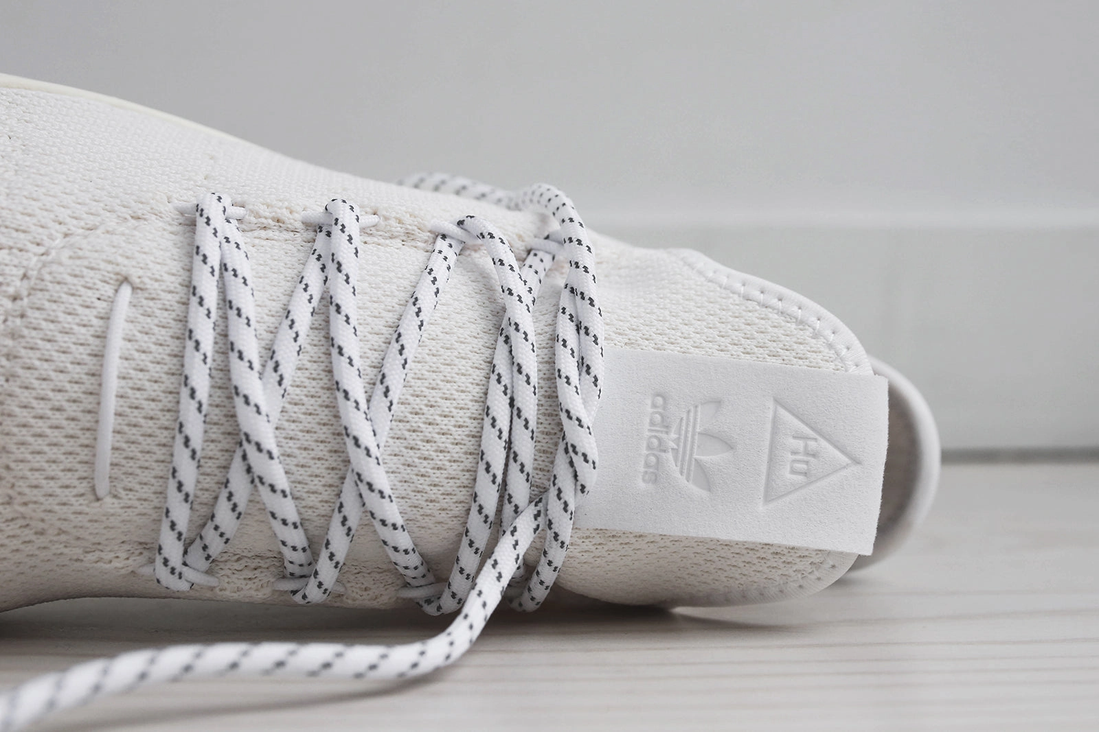 adidas Originals x Pharrell Williams Hu Holi Tennis BC - Triple White New Balance Court Tennis Shoes