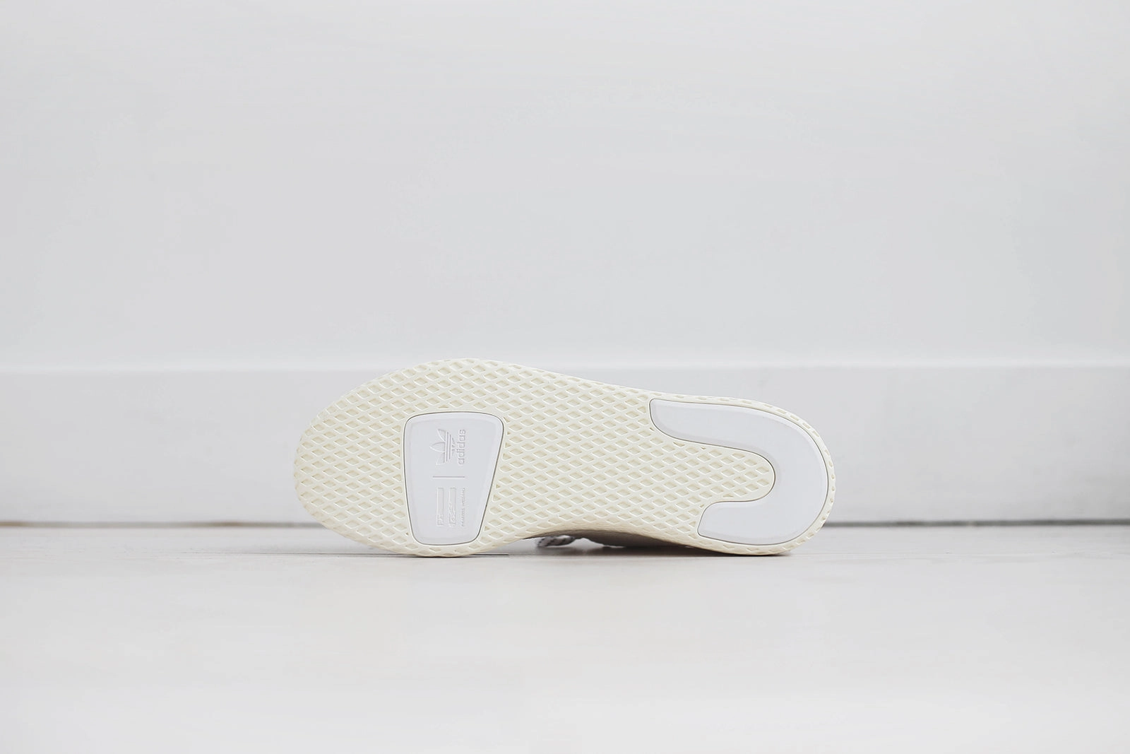 adidas Originals x Pharrell Williams Hu Holi Tennis BC - Triple White Most Supportive Tennis Shoes