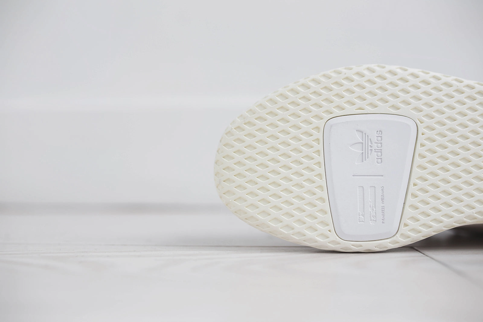 Converse Tennis Shoes High Tops adidas Originals x Pharrell Williams Hu Holi Tennis BC - Triple White