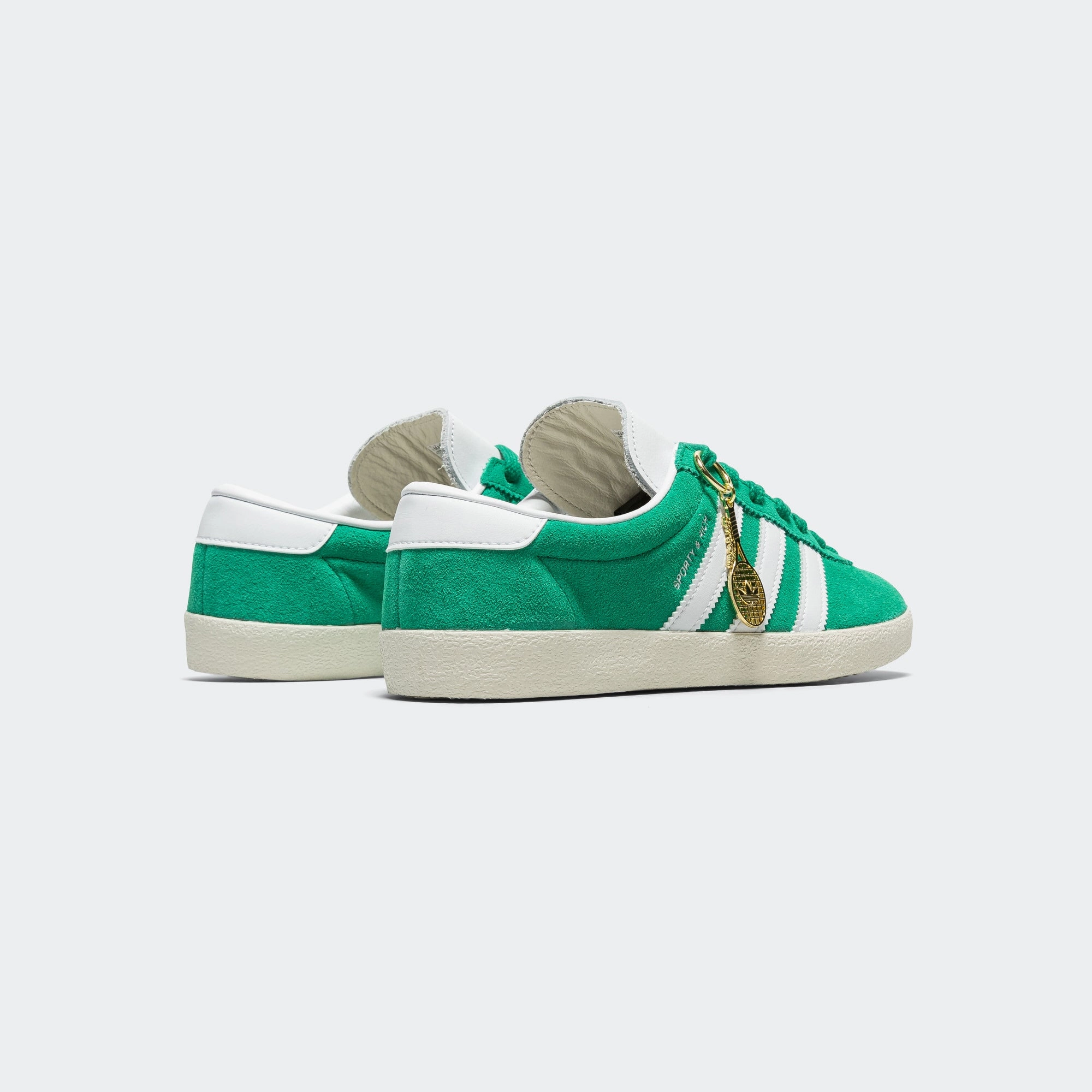 Womens Blanc x Sporty & Rich - Court Green/Footwear White-Off White Golden Goose Tennis Shoes
