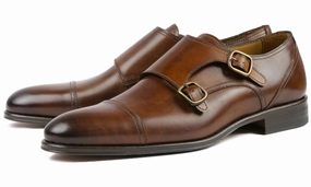 Brogues Near Me Bourne Monk Strap Tan