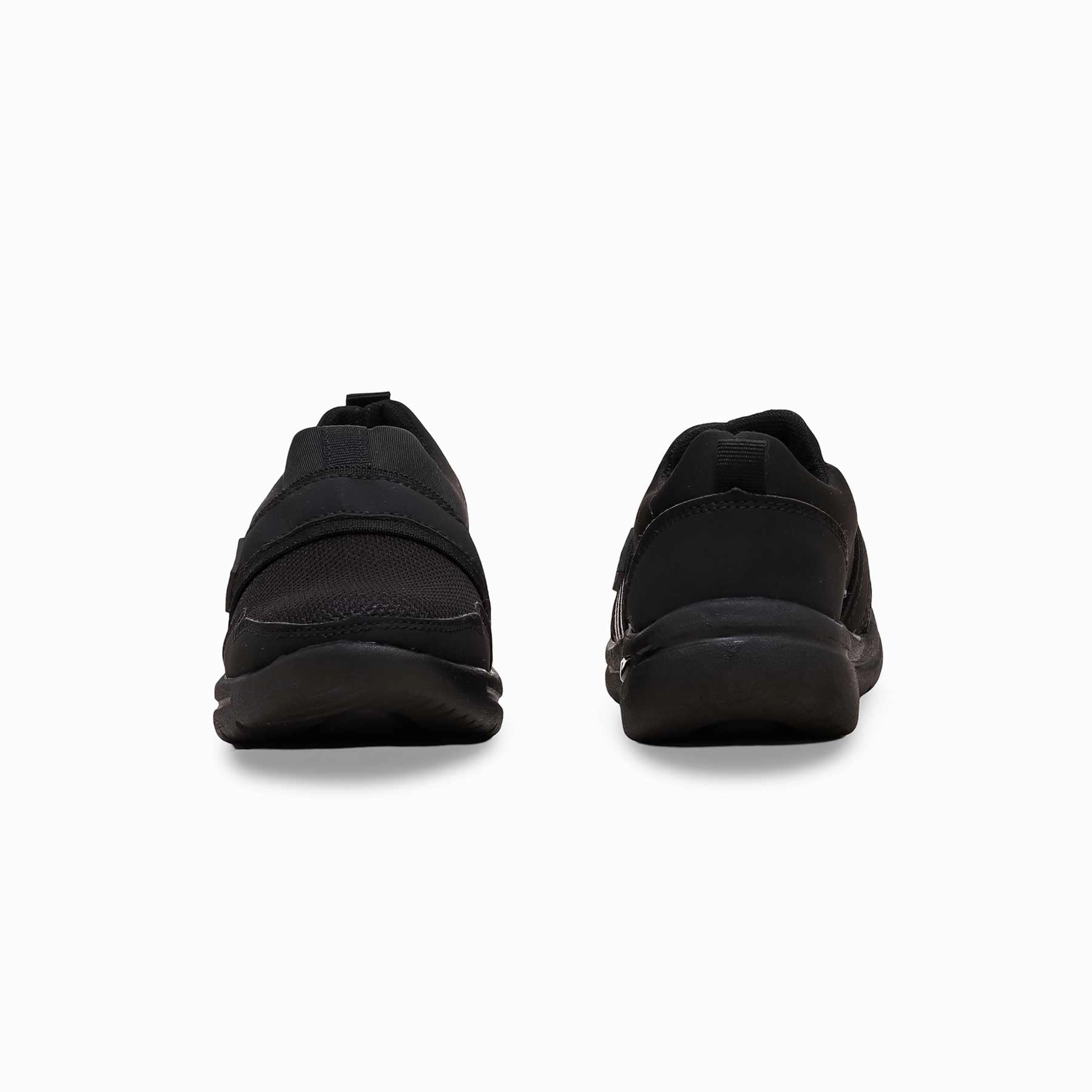 Boys Black Casual Canvas KD2327