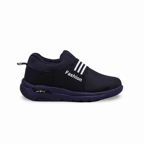 Best Business Casual Shoe Boys Navy Casual Canvas KD2325