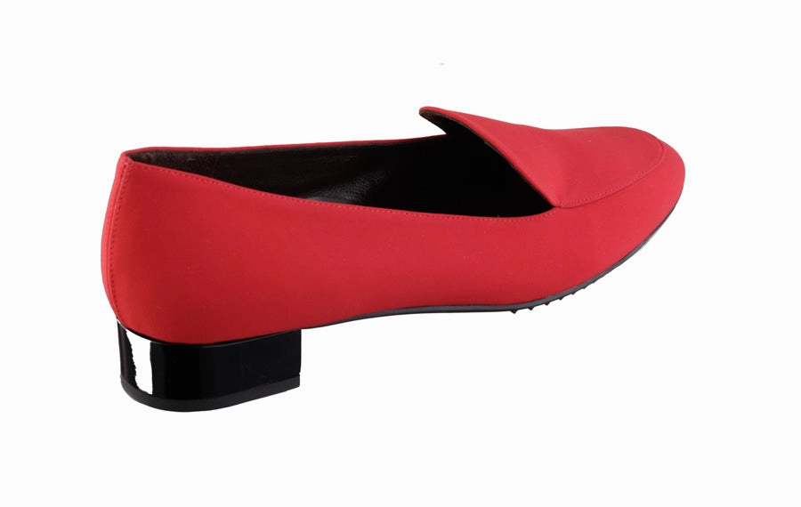 Br Timeless Red Women's Loafers Leather