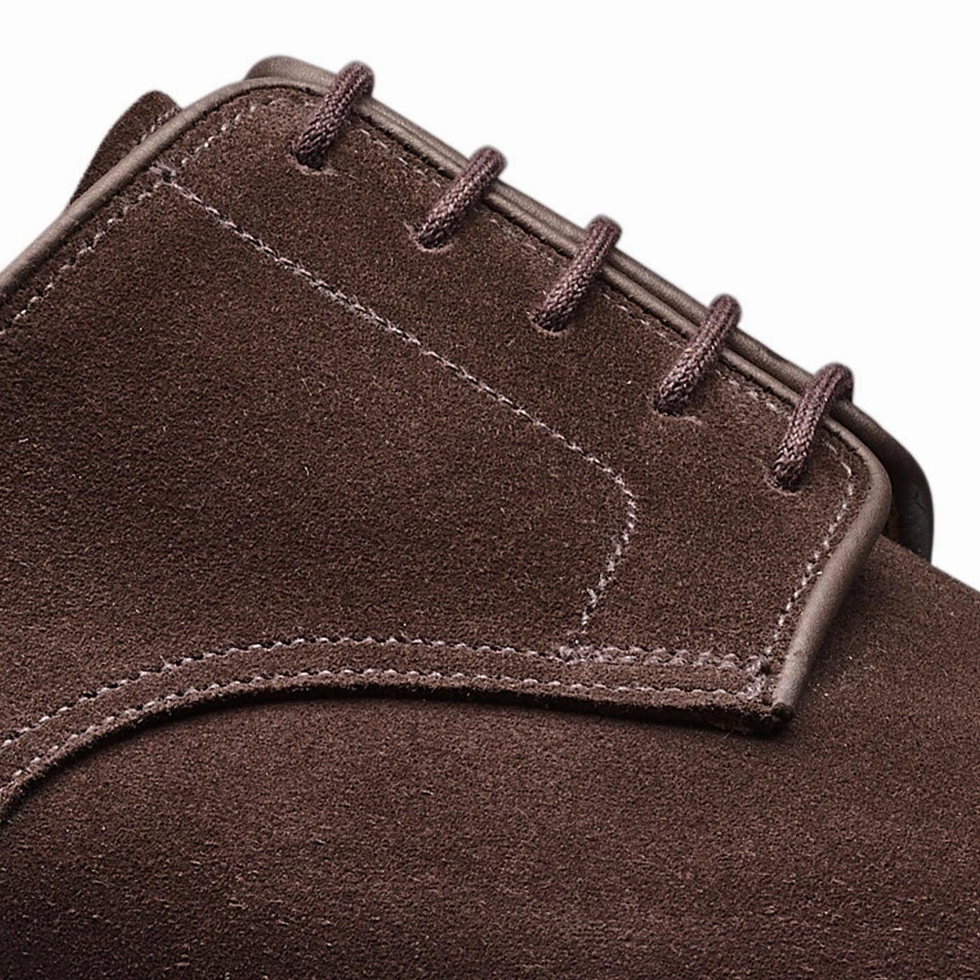 Styling Derby Shoes Bradford Dark Oak Suede (E Fitting)
