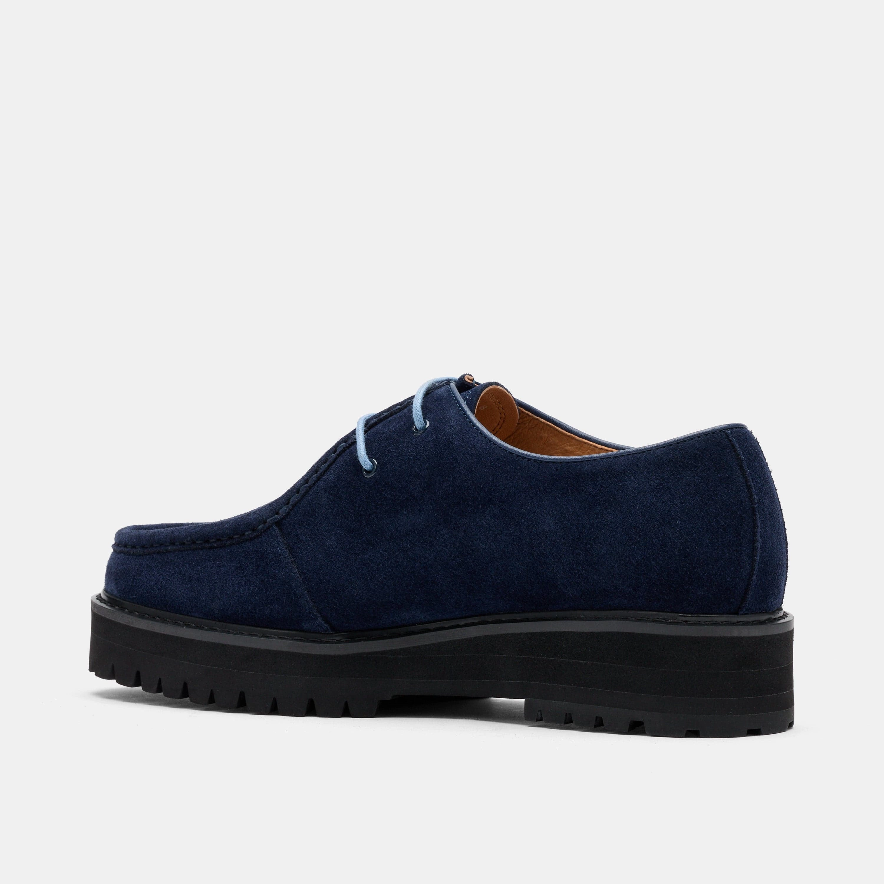 Brain Love 'Love Marc Nolan' Moc Toe Derbys Lace Up Boots