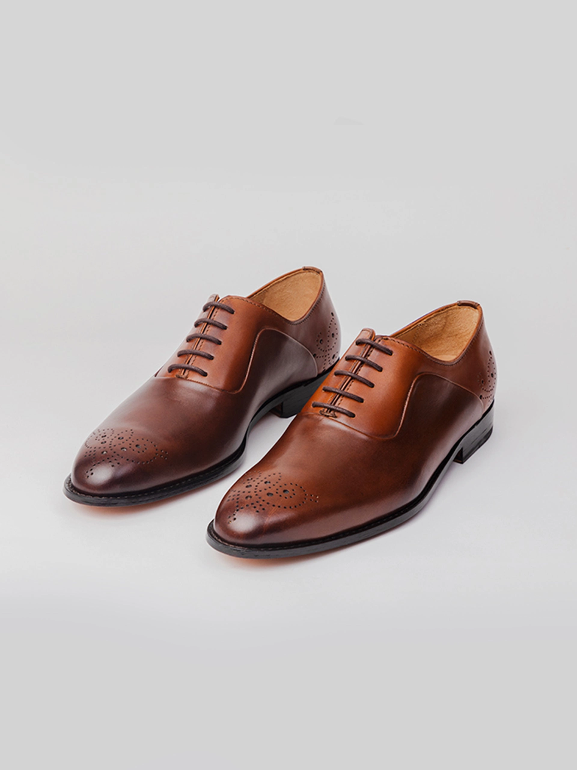 øriginalgrand Ultra Waterproof Wingtip Oxfords Brax Oxford- Twin Color Brown