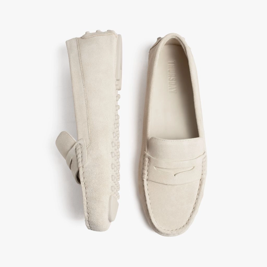 Driving Loafer | Marble Suede Best Tassel Loafers