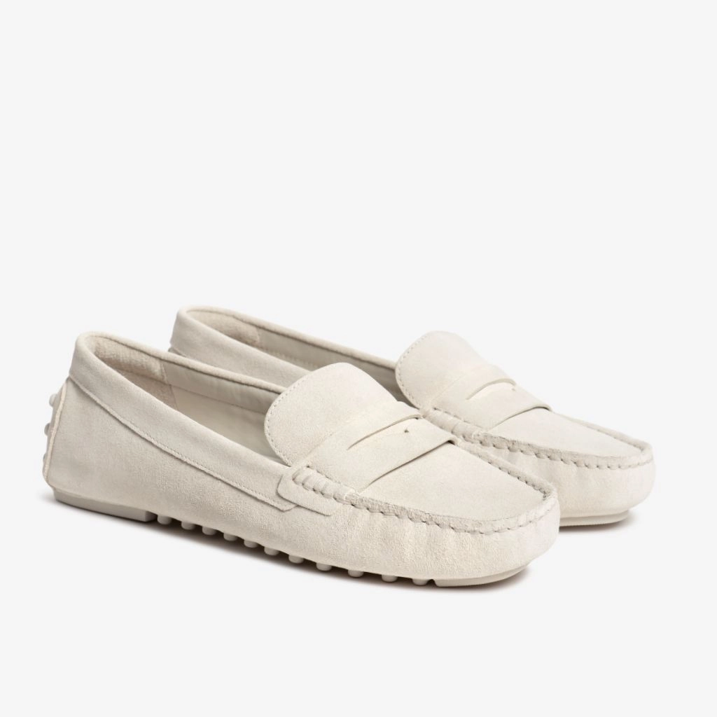 Jack Erwin Loafers Driving Loafer | Marble Suede