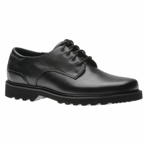 Rockport Men's Northfield Waterproof Oxford -  Black Comfy Oxford Shoes