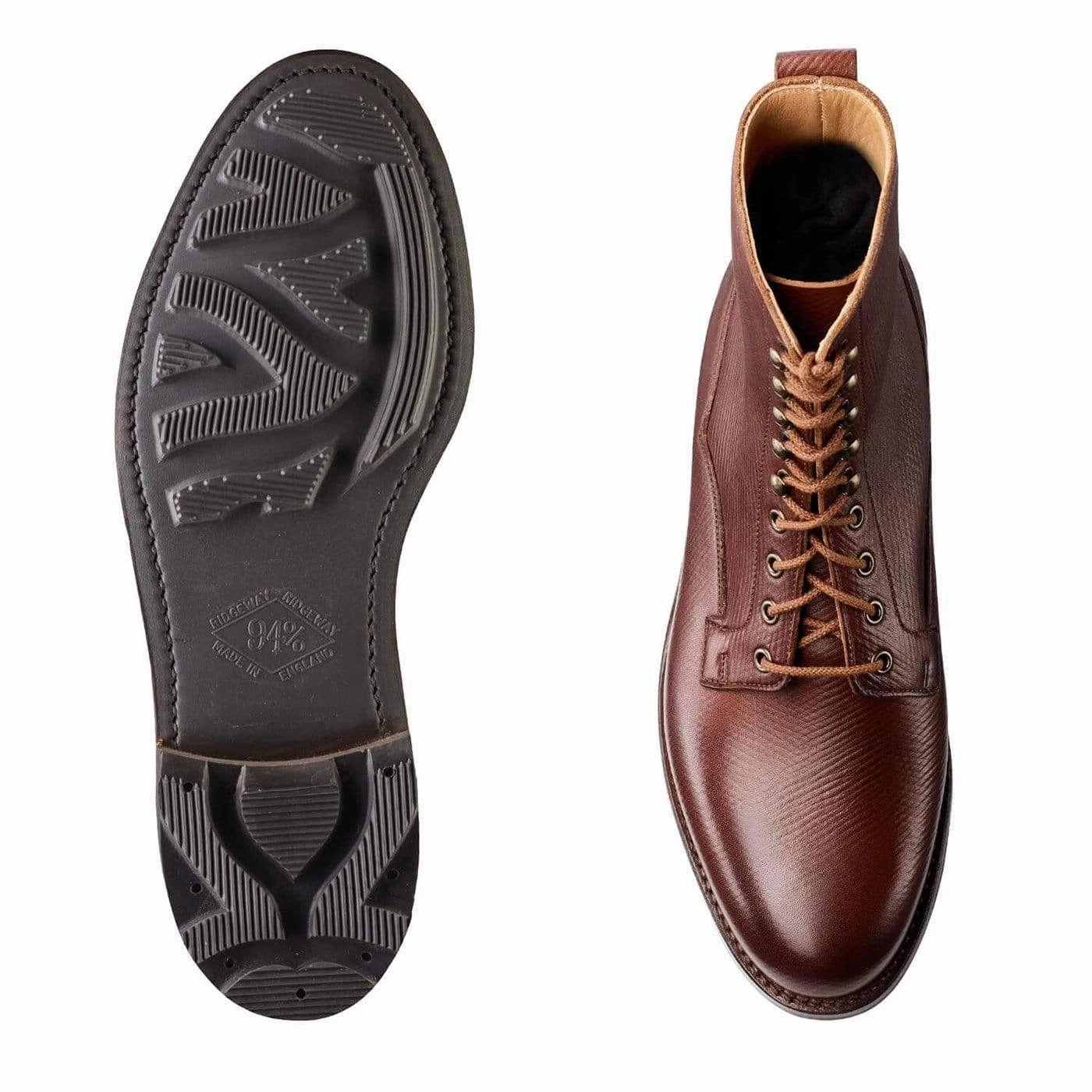 Radnor 4 Russian Grain Lace Up Wedges Shoes