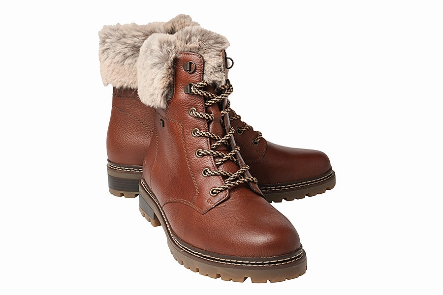 REM MIRO' BROWN Brogues Rubber Sole