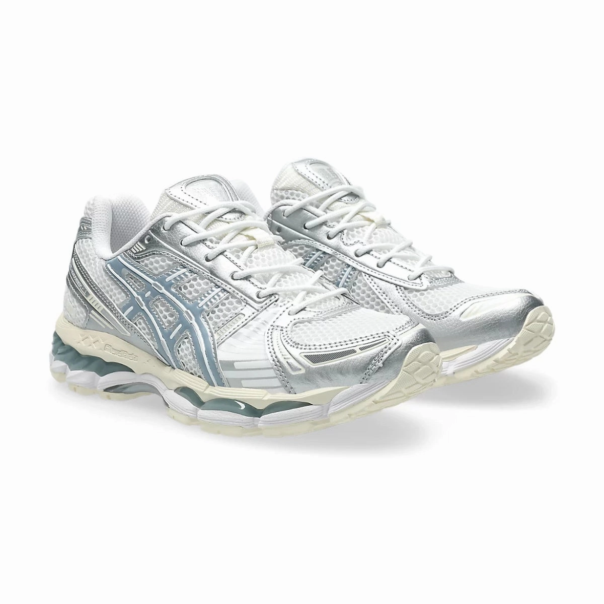 GEL-Kayano 12.1 'White Dolphin Grey' Asics The Gable Wrestling Shoes