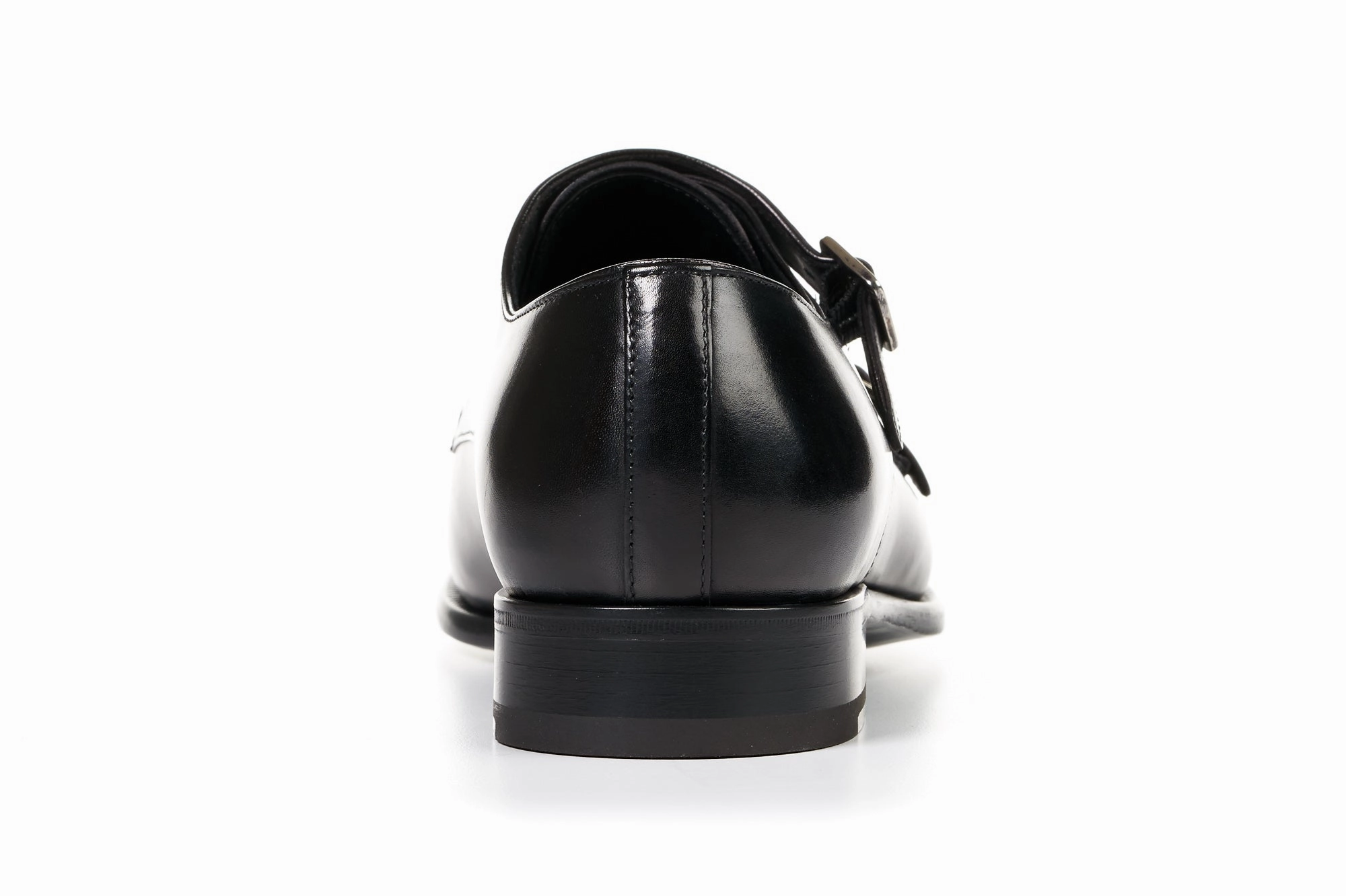 The Poitier Double Monk Strap - Nero Next Brogues