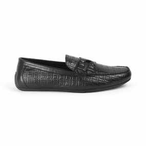 Brogue High Heels Tresmode Robert Black Men's Double Monk Shoes