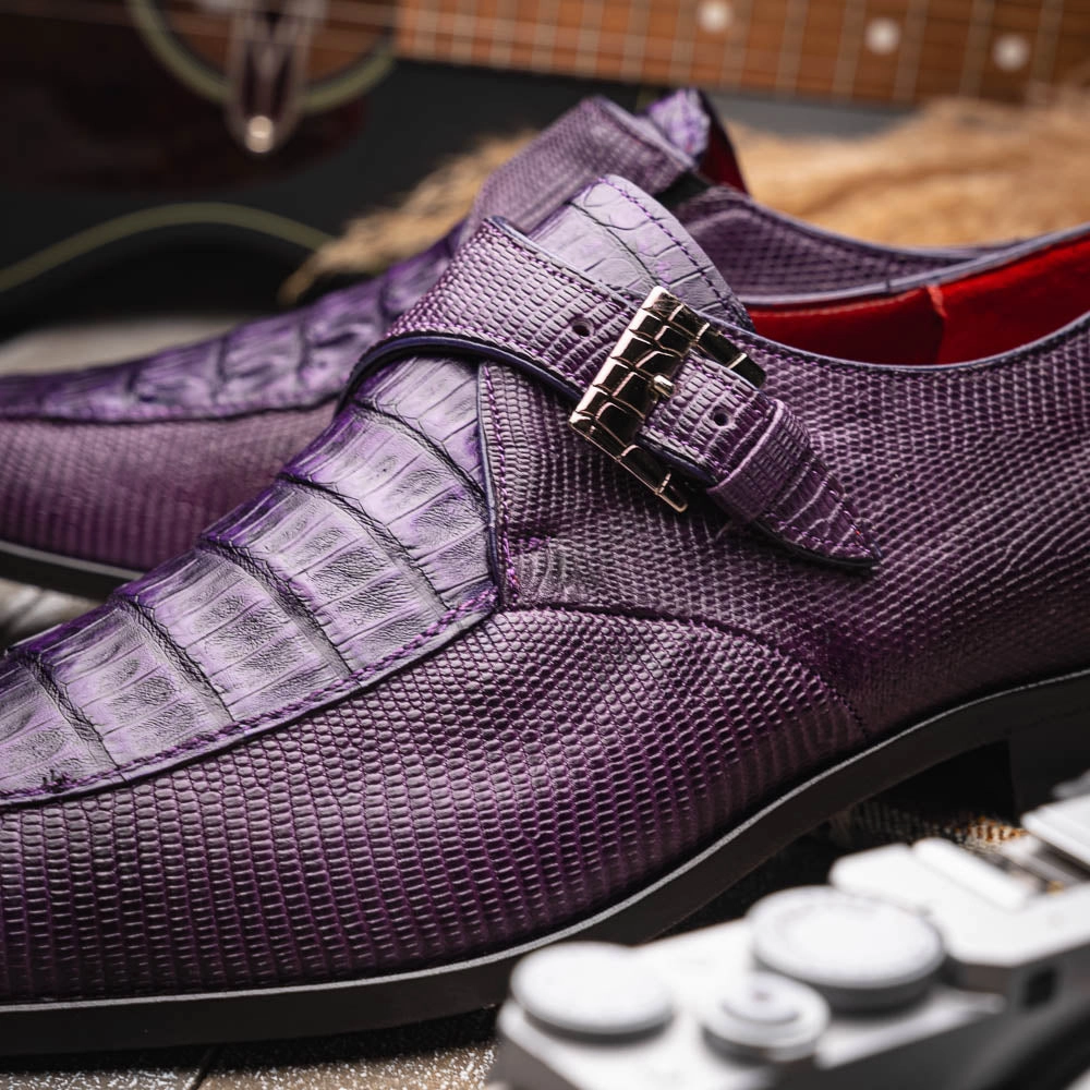 Toluca Purple Brogues Sneakers